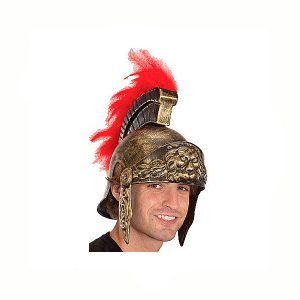 Buy Roman Helmet with Feather Top - Cappel's Costumes and Party Supplies