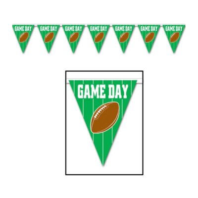 football pennant banner