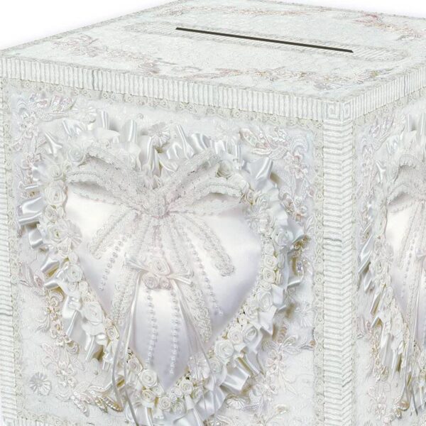 Gift Card Box with Wedding Hearts