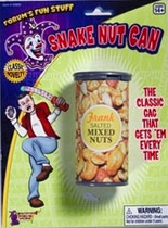 Loftus Three Snakes in a Can - King Deluxe Mixed Nuts Prank 