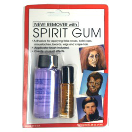 Spirit Gum Adhesive and Remover Costume Makeup