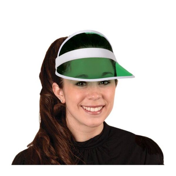 Green Transparent Visor