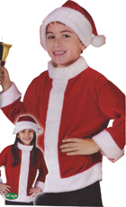 Santa Jacket and Hat Set