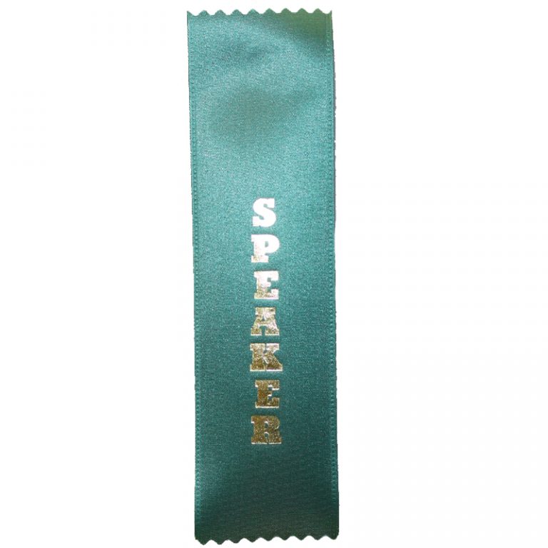 Speaker Designation Ribbon - Cappel's