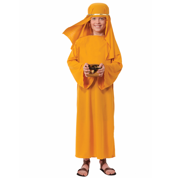Gold Wiseman Robe Child Costume - Cappel's
