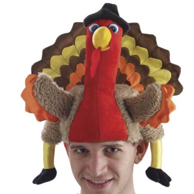 Plush Fantail Turkey Thanksgiving Hat