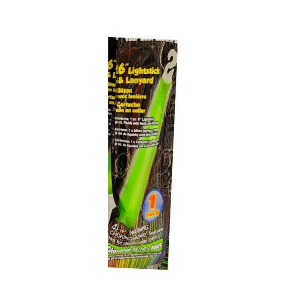 green Party Glow 6 in. Light Stick