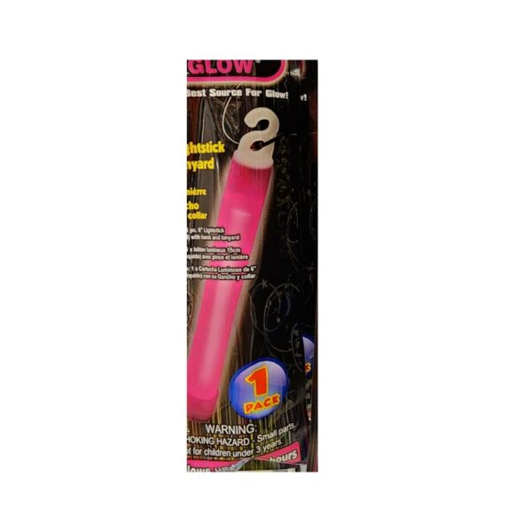 pink Party Glow 6 in. Light Stick