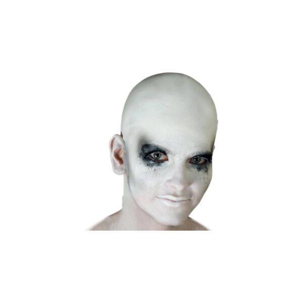 white Latex Professional Grade Bald Cap