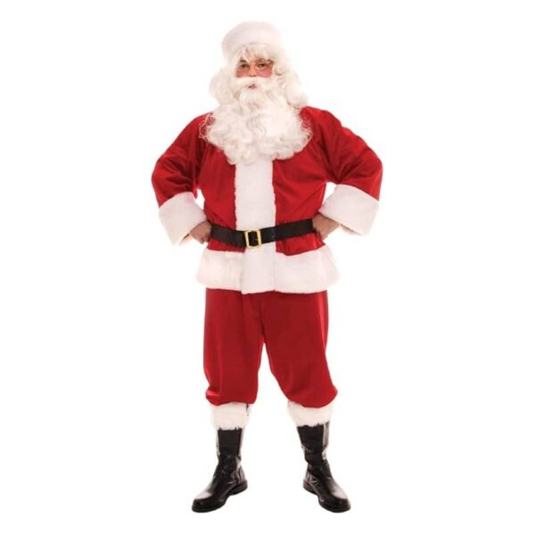 promo velvet santa suit