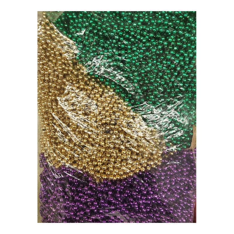 Mardi Gras Throw Beads, QTY 144