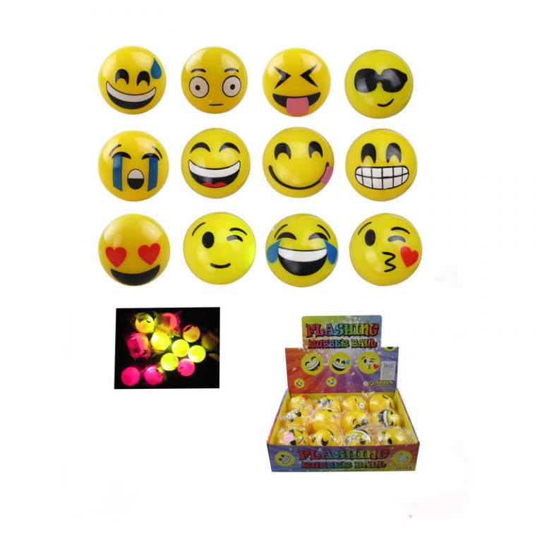 Light Up Emoji Ball Cappels