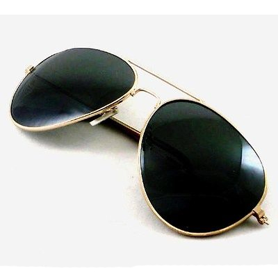 Extra Large Dark Lens Aviator Sunglasses - Cappel's