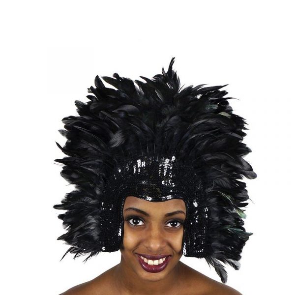 Feather Hat Accent - Showgirl