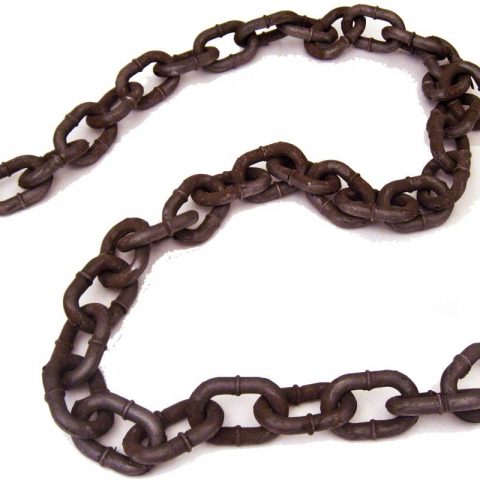 Buy 6 Foot Plastic Realistic Rustic Chain - Cappel's