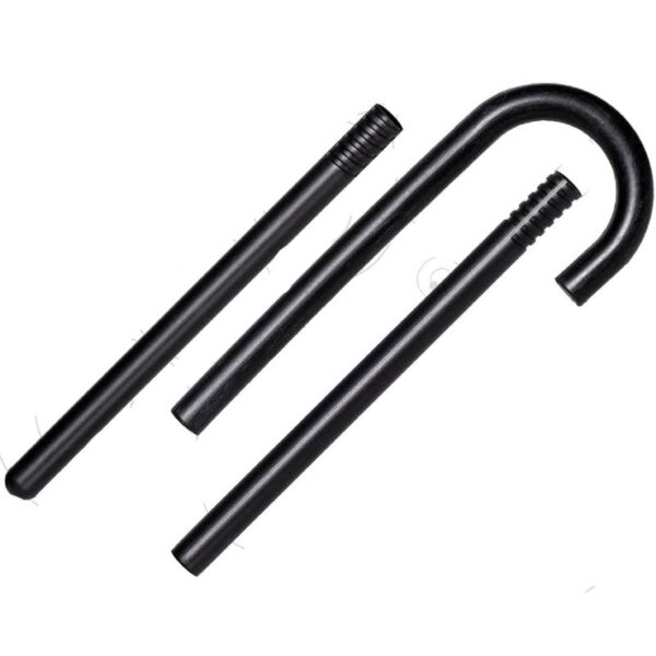 30" Plastic Black Walking Cane