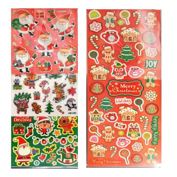 Value Pack Christmas Stickers- style 1