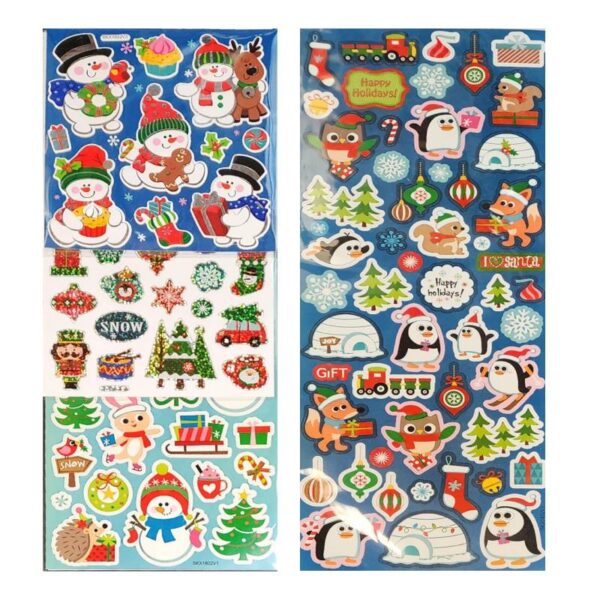 Value Pack Christmas Stickers- style 2