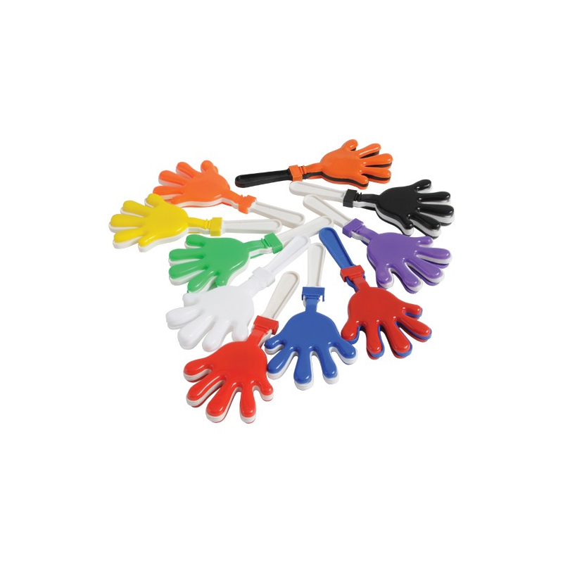 4-Inch Party Plastic Hand Clappers - Cappel's