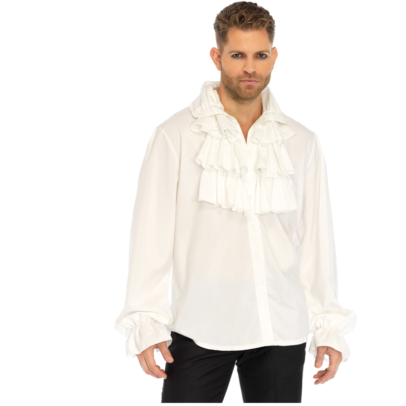 Buy Ruffle Front White Shirt Halloween Costume - Cappel's