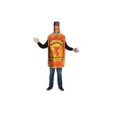 Fireball Whiskey Bottle Halloween Costume