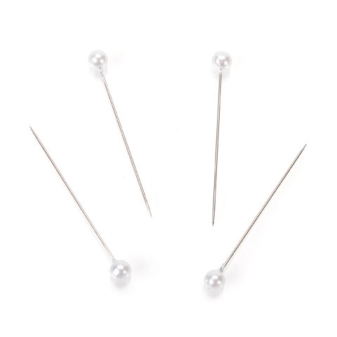 140 Pieces Corsage Pins, Long Teardrop Pearl Head Pins Sewing Pins