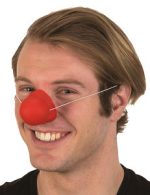 red rubber honking clown nose