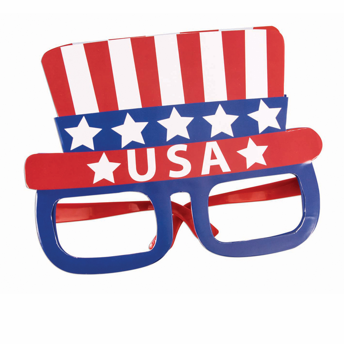 Ziekte Vochtig Aantrekkelijk zijn aantrekkelijk Patriotic USA Jumbo Eyeglasses w Hat - Cappel's