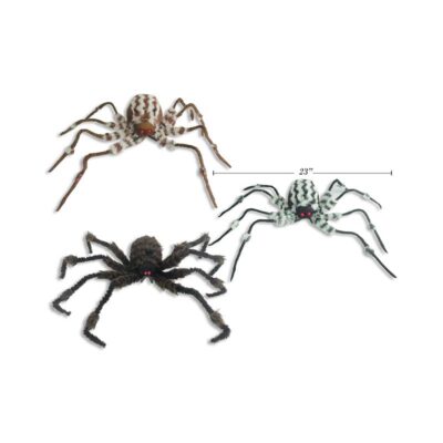 23" Bendable Furry Spider