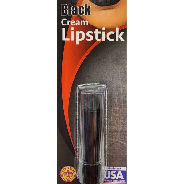 black cream lipstick