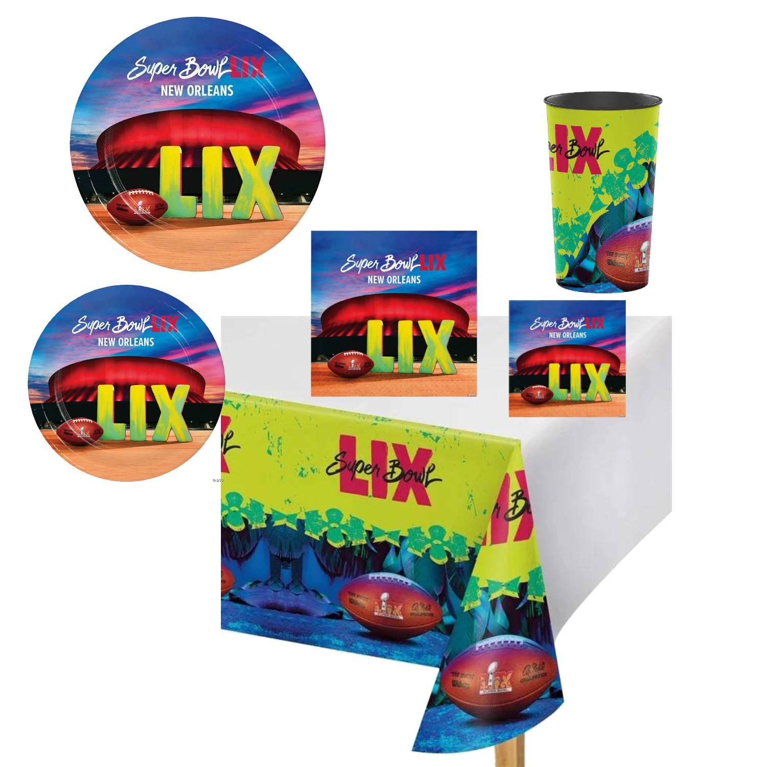 Super Bowl 59 party supplies