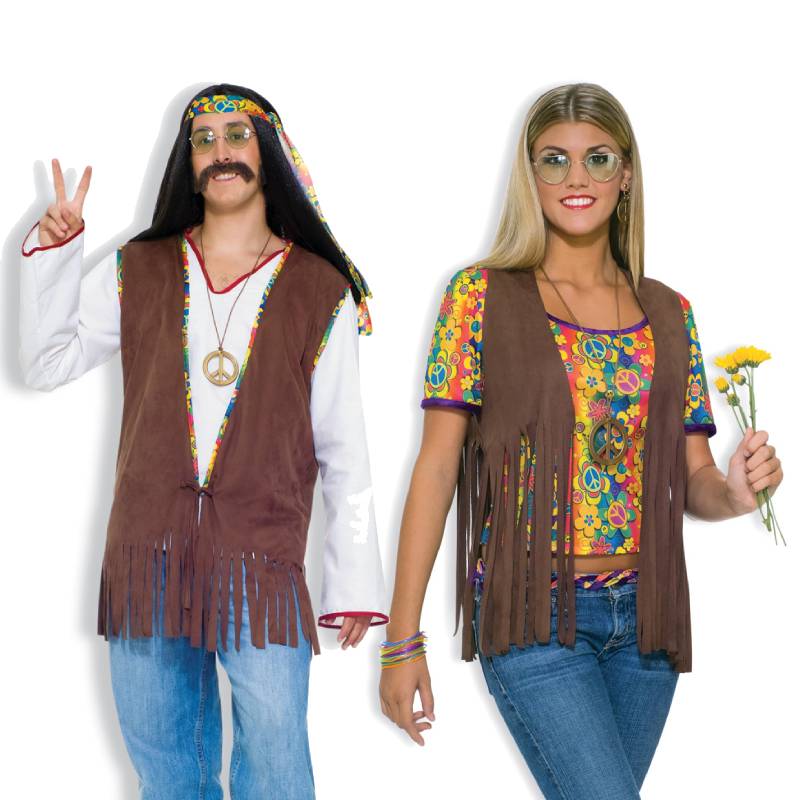 Fabric Fringe Hippie Vest - Cappel's