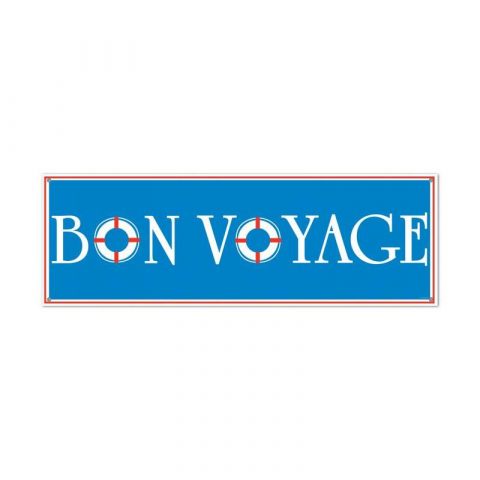 bon voyage sign kmart