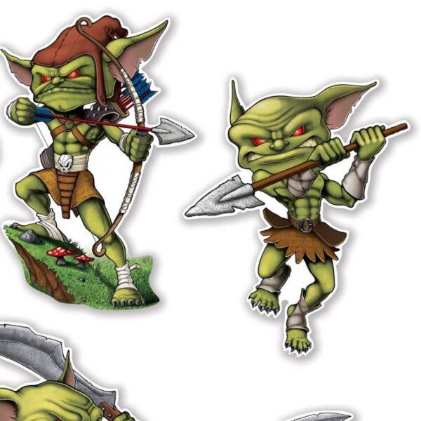 Goblin Cutouts 6 Pack