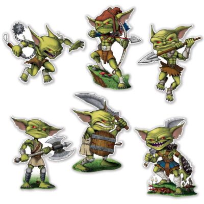 Goblin Cutouts 6 Pack