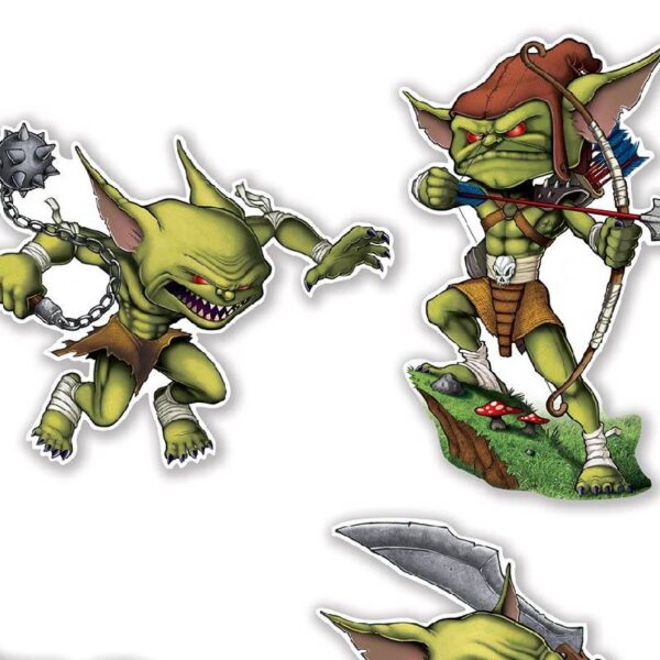 Goblin Cutouts 6 Pack