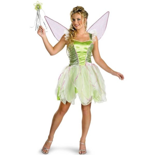 adult tinker bell deluxe costume