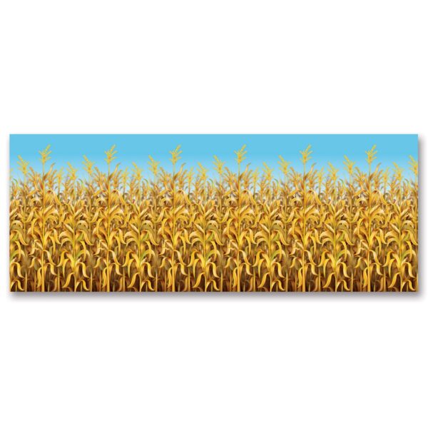 Corn Stalks Backdrop 4' x 30'