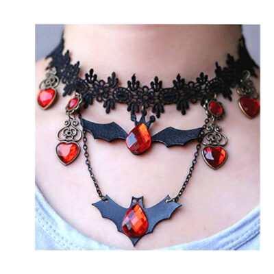 Flying-Bat-Choker-Necklace