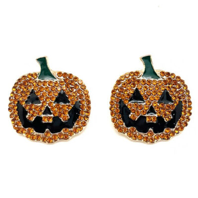 Pumpkin-Earrings