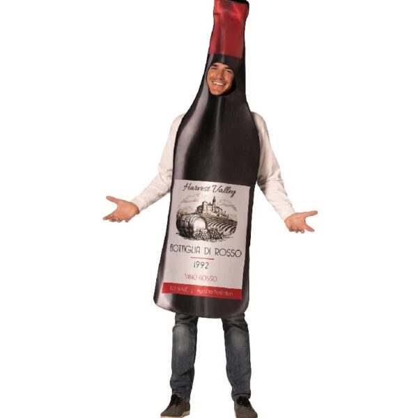 Red Wine Bottle Costume