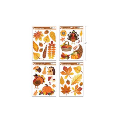 Harvest Window Cling Sheets