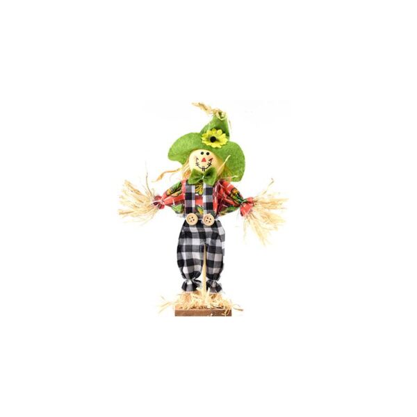 BOY 10" Straw Standing Scarecrow