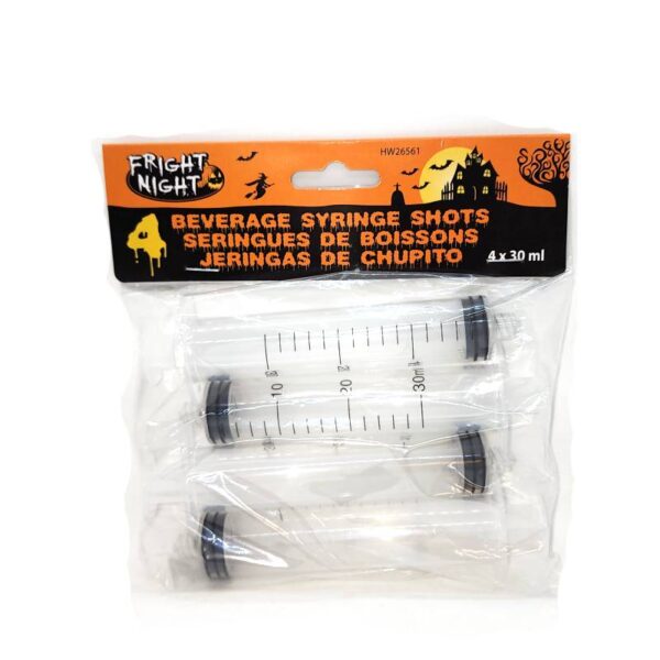 single shot beverage syringes