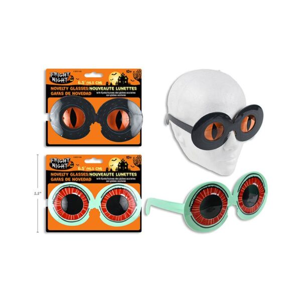 Novelty Halloween Eyeball Eyeglasses