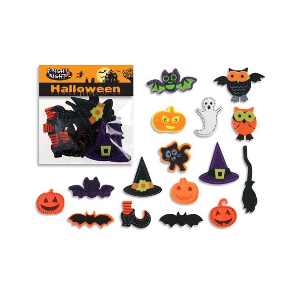 Halloween Assorted Felt Stickers