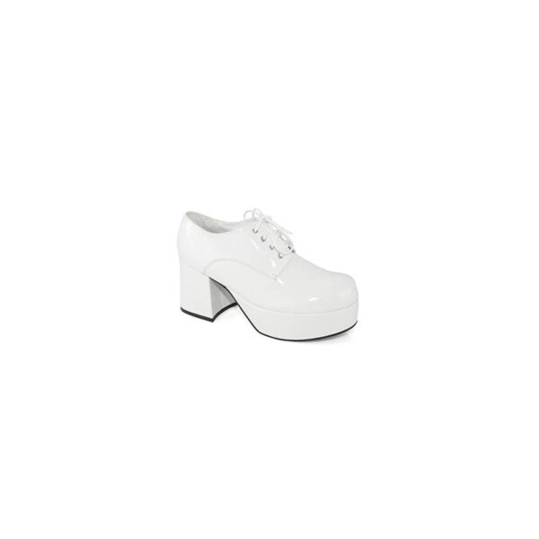 Disco Platform Shoes- White