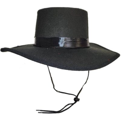 Wide Brim Flat Top Spanish or Amish Hat