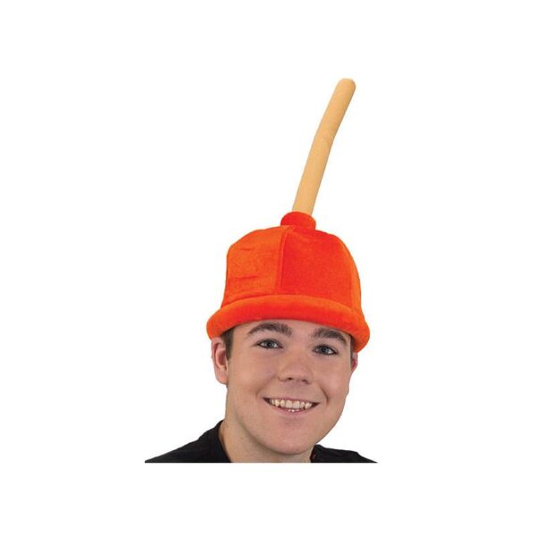 Fabric Plunger Hat