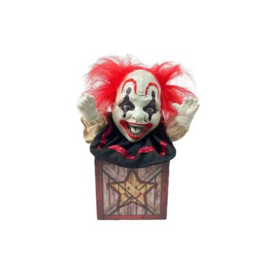 10.5" Animated Clown In The Box